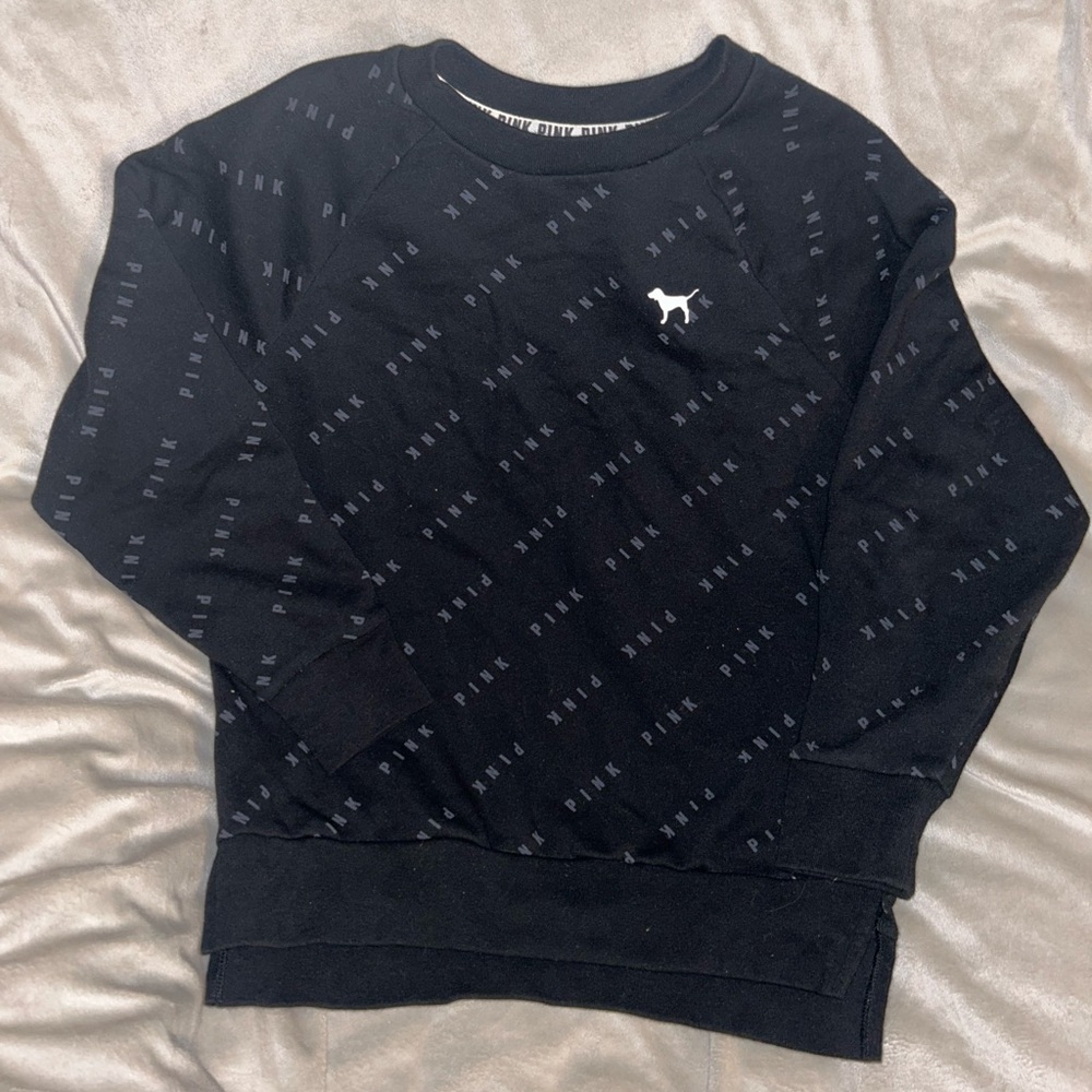 PINK Fleece Crewneck Sweatshirt